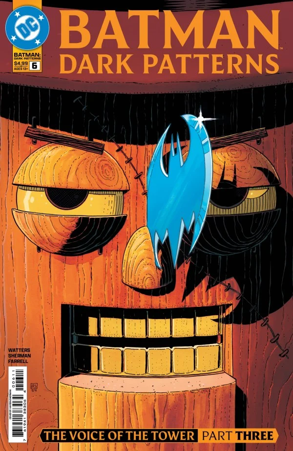 Batman Dark Patterns #6 [sur 12] DC A Hayden Sherman Sortie le 05/14/2025