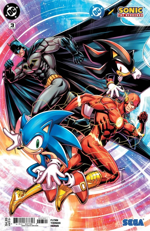 DC X Sonic Hedgehog #3 [sur 5] DC B Serg Acuna 05/21/2025