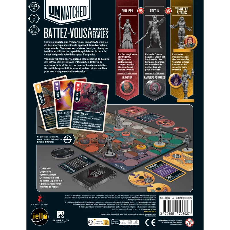 Unmatched The Witcher La Chute des royaumes
