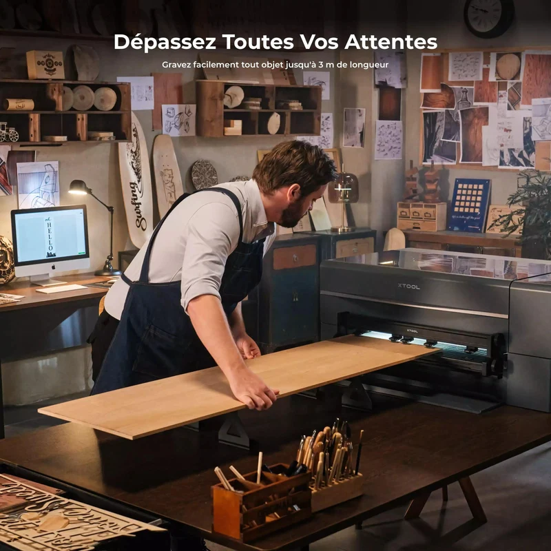 xTool P2/P2S Convoyeur d'Alimentation Automatique