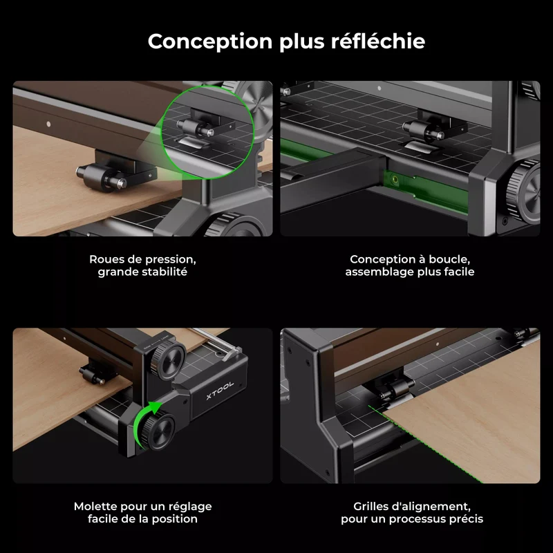 xTool P2/P2S Convoyeur d'Alimentation Automatique