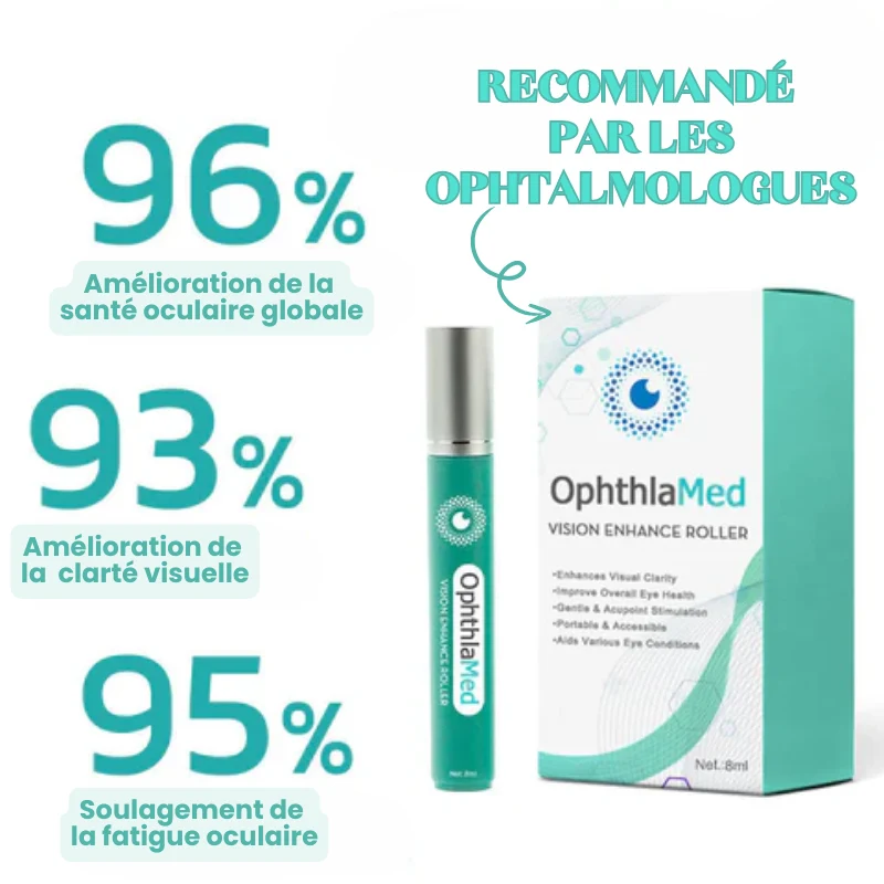 Soin Roll-on pour les yeux secs et améliore la vision