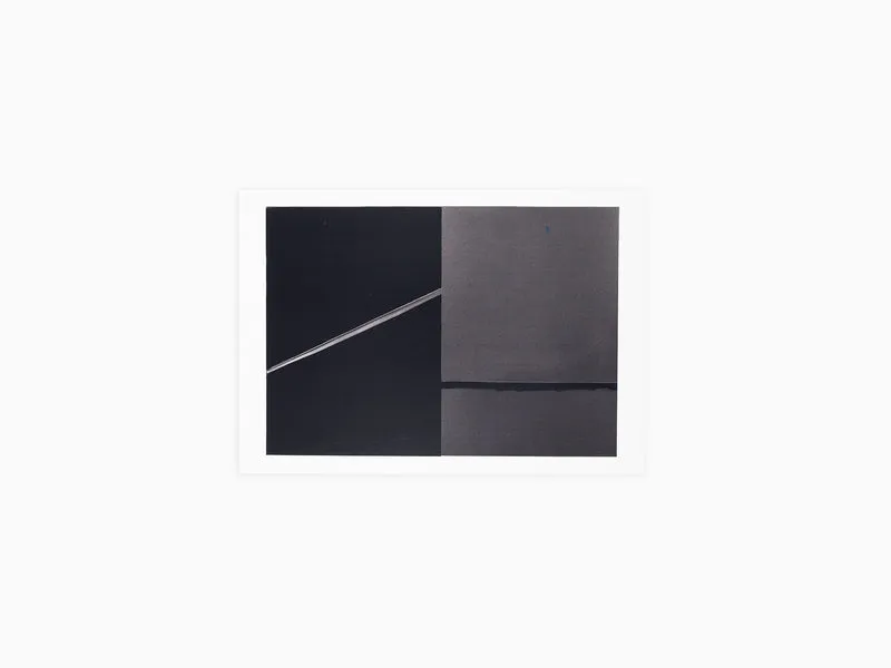 Pierre Soulages - « Peinture 222 x 314 cm, 24 février 2008 » Carte postale
