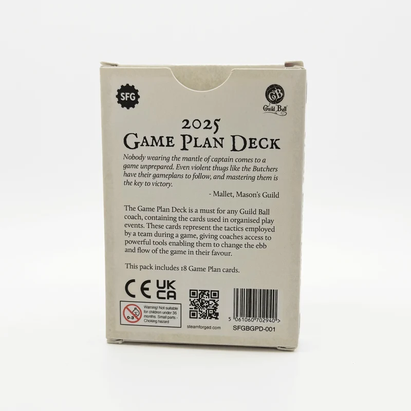 Guild Ball: Game Plan Deck 2025