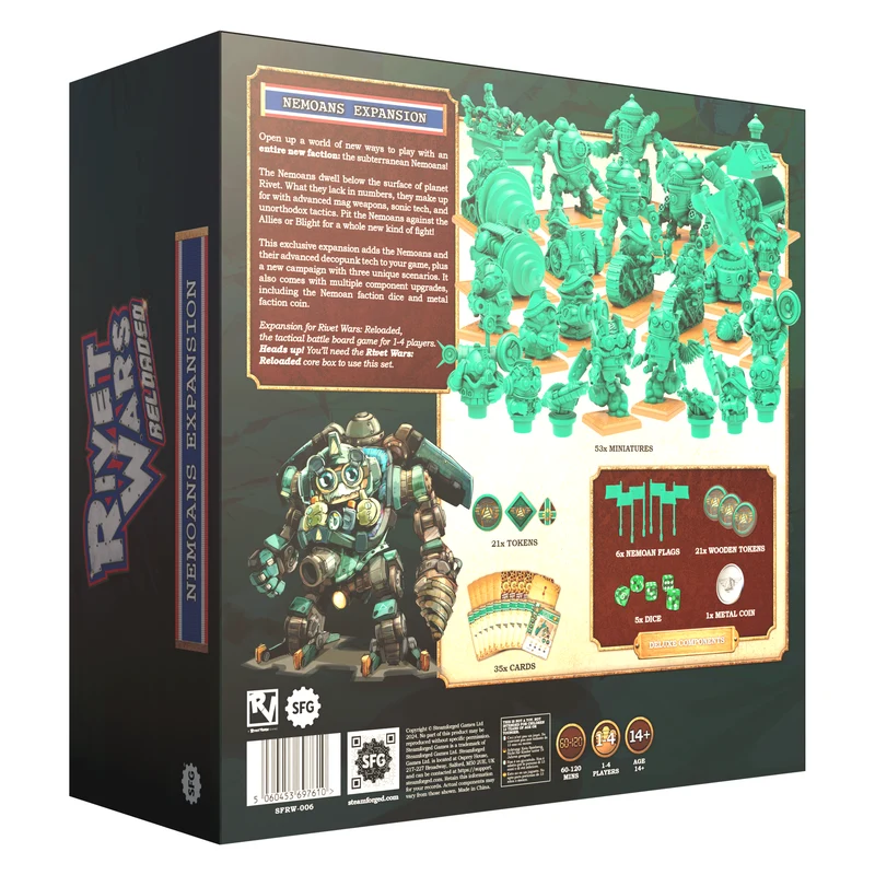 Rivet Wars: Nemoan Breachers Expansion (SFG Exclusive)