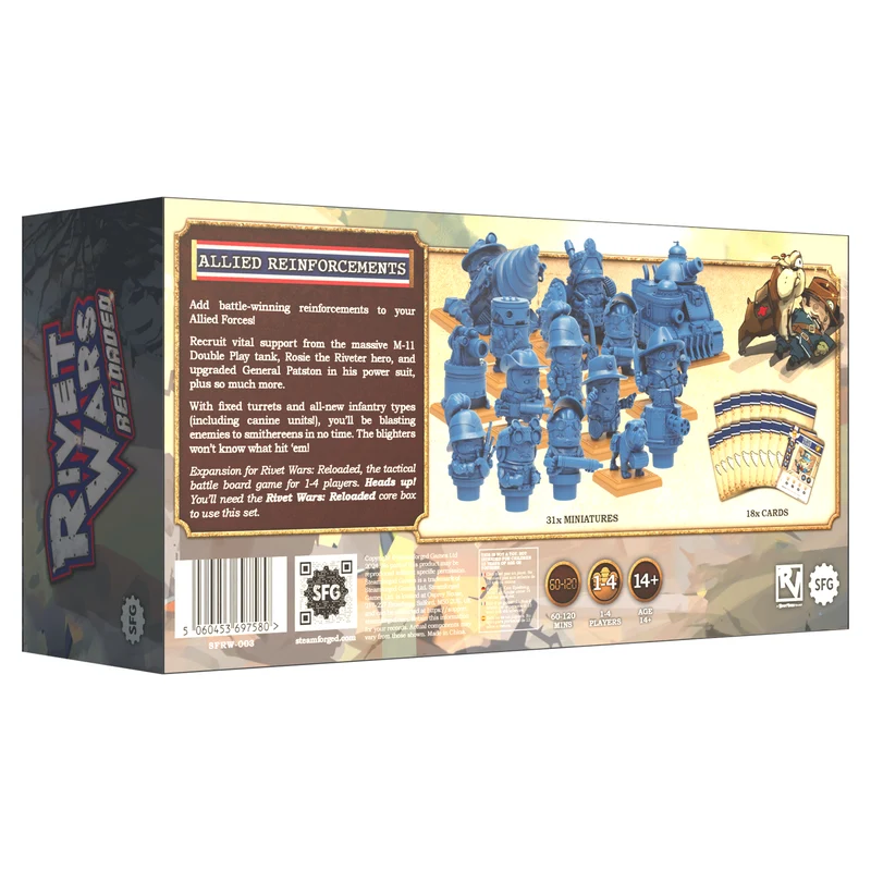 Rivet Wars: Allied Reinforcements Expansion