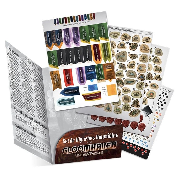 Gloomhaven Set de vignettes amovibles