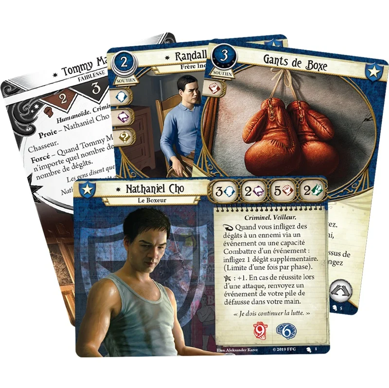 Horreur à Arkham JCE Nathaniel Cho (Investigateurs)