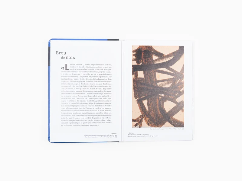 Pierre Soulages - Une autre lumière, peintures sur papier (catalogue d'exposition)