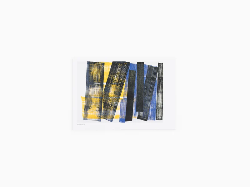 Hans Hartung - Carte postale