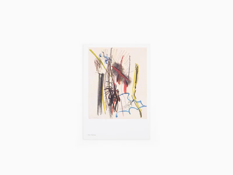 Hans Hartung - Carte postale