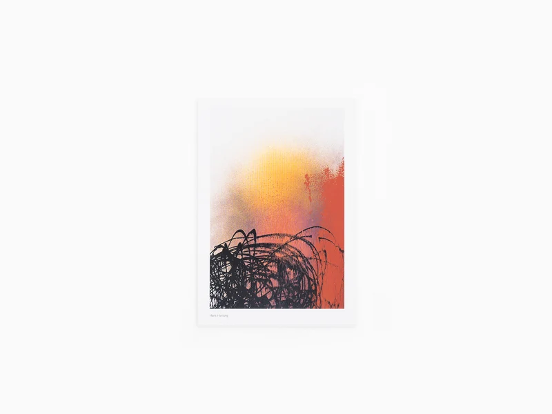 Hans Hartung - Carte postale