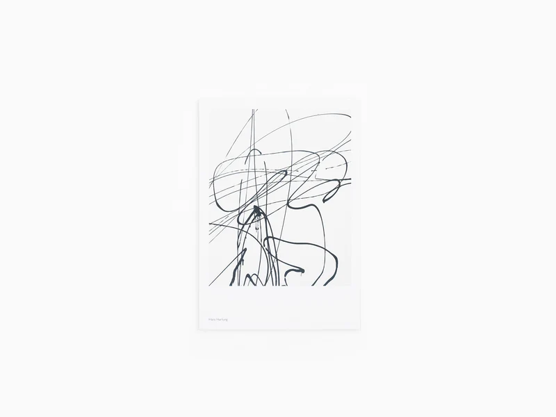 Hans Hartung - Carte postale