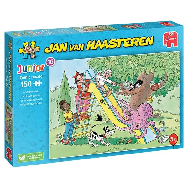 JvH Junior #16, Un toboggan glissant (150 pcs)