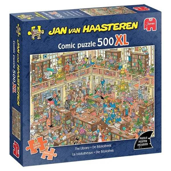 JvH XL, La librairie (500 pcs)