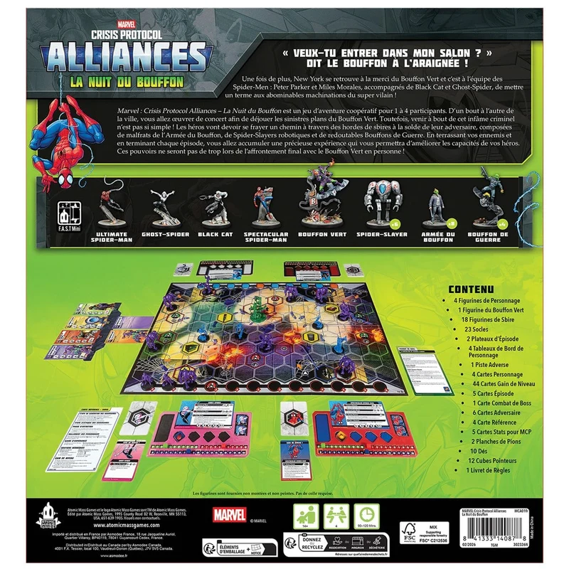 Marvel: Crisis Protocol - Alliances: Night of the Goblin - The Board Game (FR)