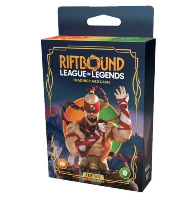 TCG Riftbound : League of Legends Origins deck Lee Sin (EN)