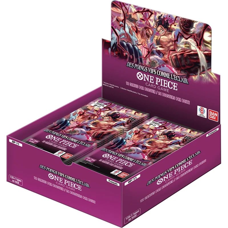 One Piece OP11 Des poings vifs comme l'éclair Boite 24 boosters (FR)
