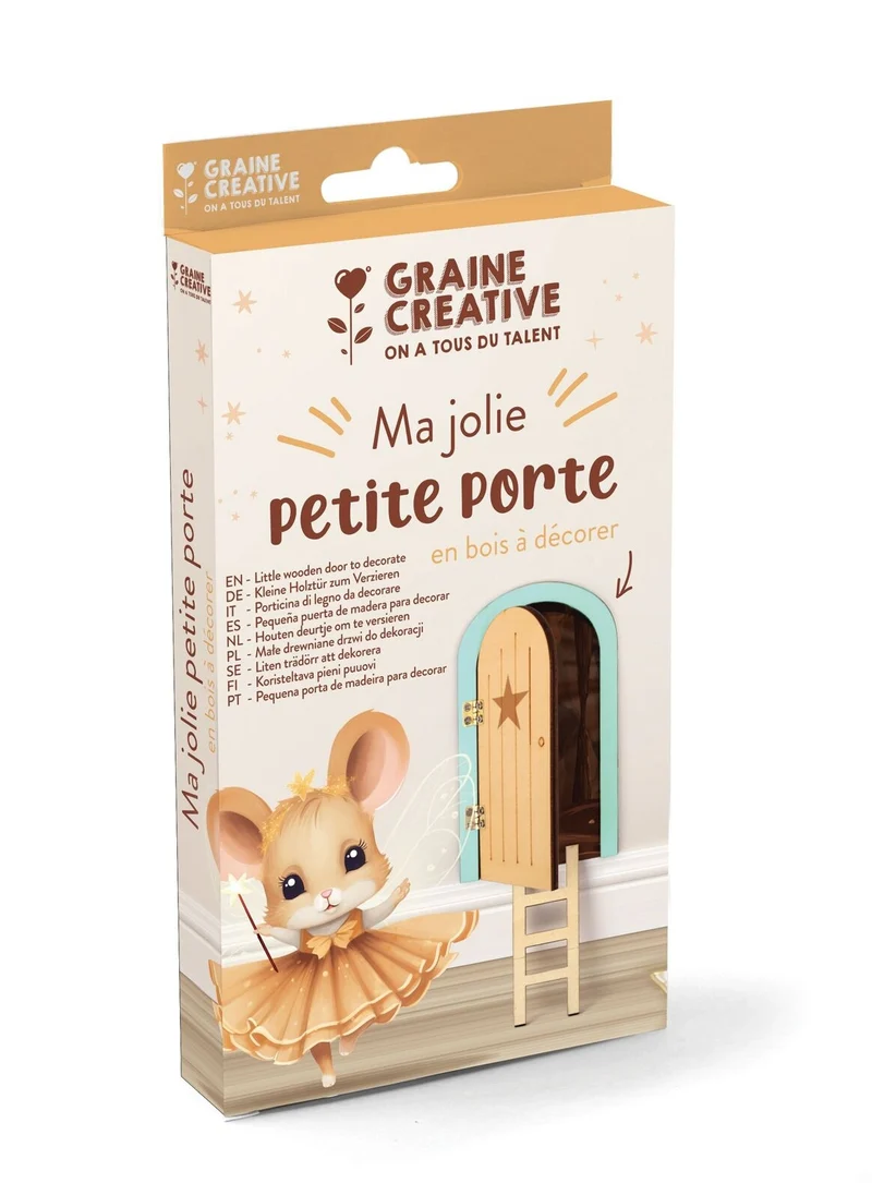 Kit Ma Jolie Petite Porte pour Petite Souris – Porte Magique DIY en Bois