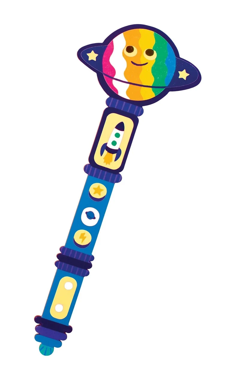ABRACADABRA – Kit créatif 6 baguettes magiques à fabriquer – Activité manuelle dès 4 ans – Les Ateliers OMY x Gallimard Jeunesse