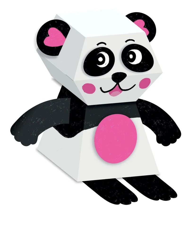 SO KAWAII ! – Pochette créative 3 animaux en papier – Activité manuelle enfant dès 6 ans – Les Ateliers OMY x Gallimard Jeunesse
