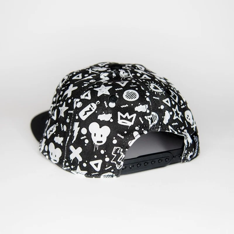 Casquette Snapback Graffiti à colorier – Kit créatif enfant avec 6 feutres textile
