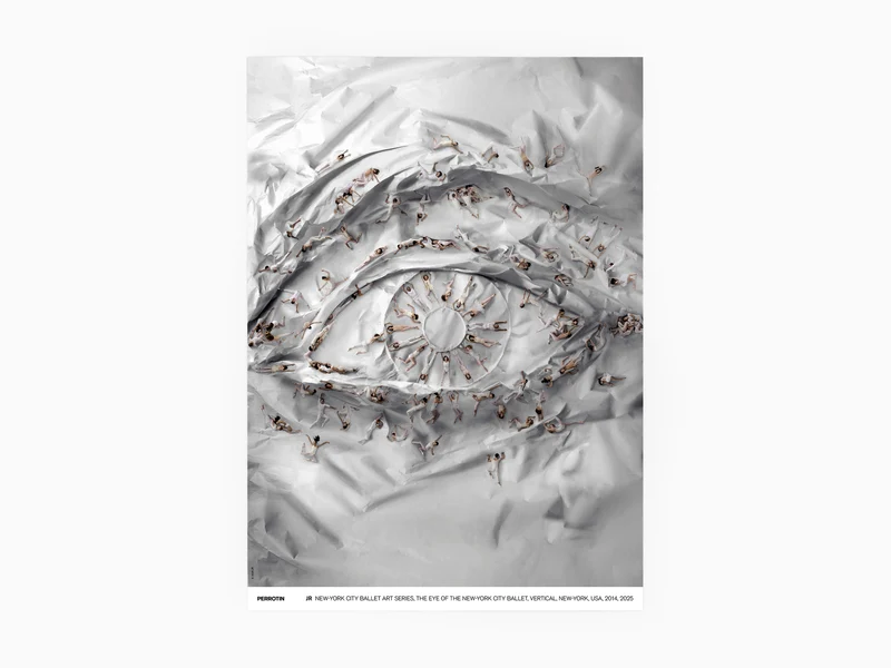 JR - The Eye of the New-York City Ballet, 2014, 2025 ( poster standard)