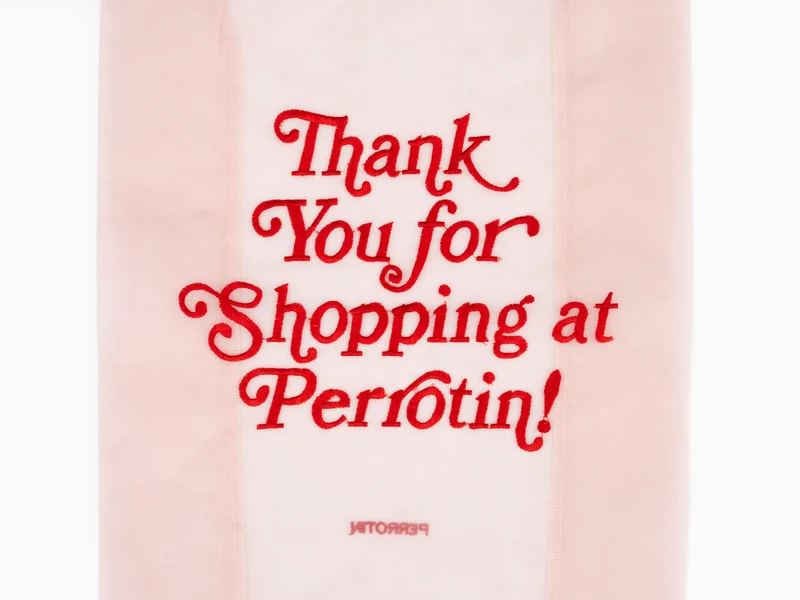 Perrotin Merci d'avoir fait vos achats chez Perrotin! Sac fourre-tout