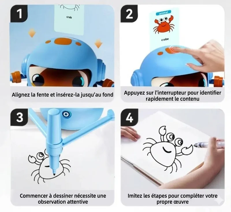 Robot Dessin Enfant | CroquisBot™