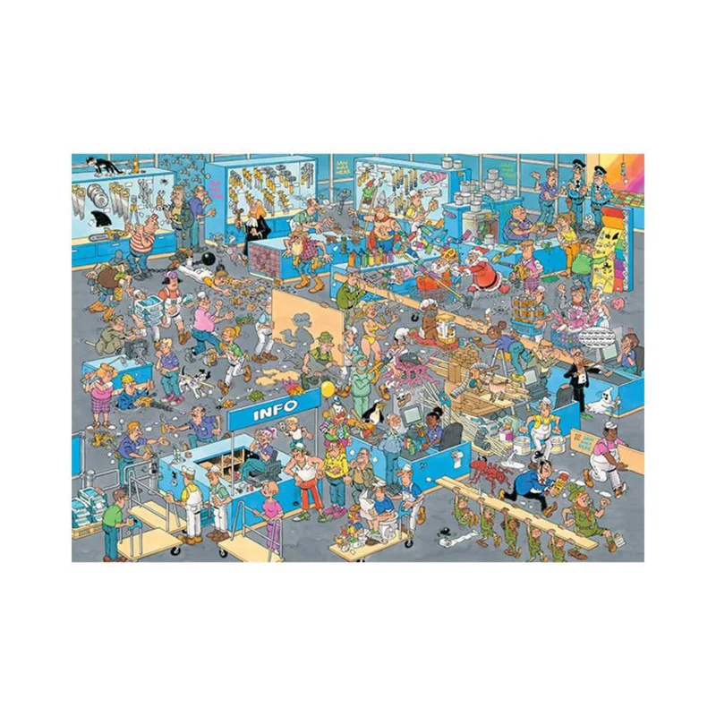 Jan van Haasteren: Magasin de brico & Projet de rénovation (2x1000 pcs)