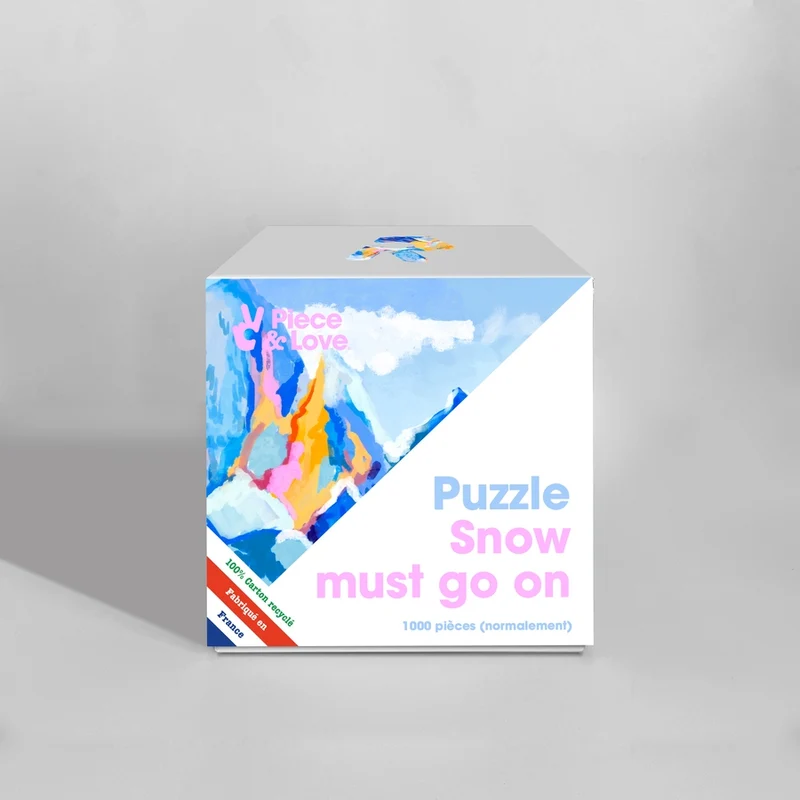 Puzzle 1000 pièces – Snow Must Go On (Piece & Love) | Made in France