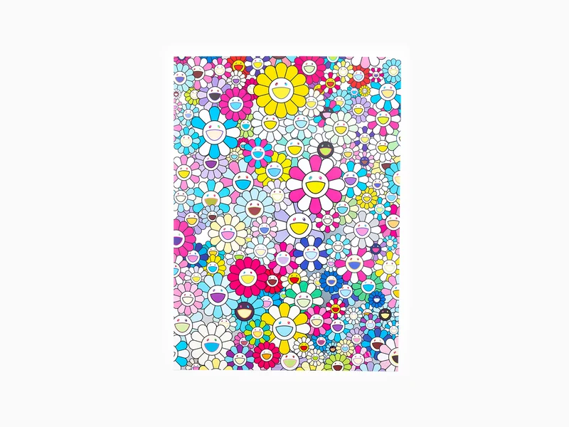 Takashi Murakami - Je regarde en arrière et là, mes beaux souvenirs