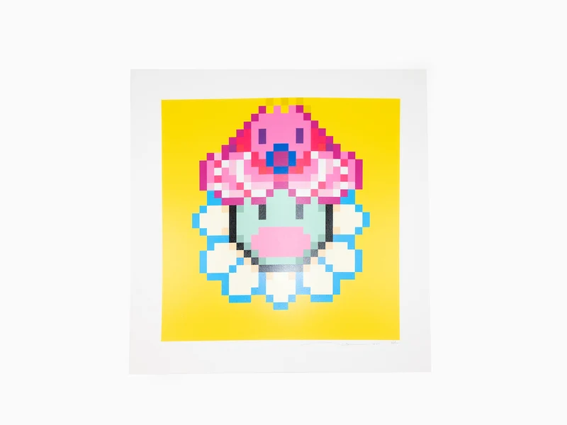 Takashi Murakami - Murakami.Flower #6597 Casquette Octopus rose