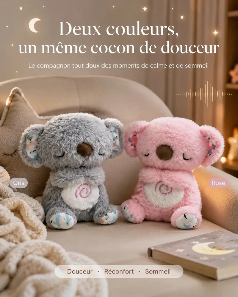 Peluche Bruit Blanc | LuniKoala™