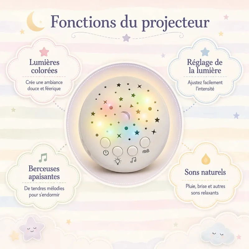 Peluche Lumineuse Musicale | StarDou™