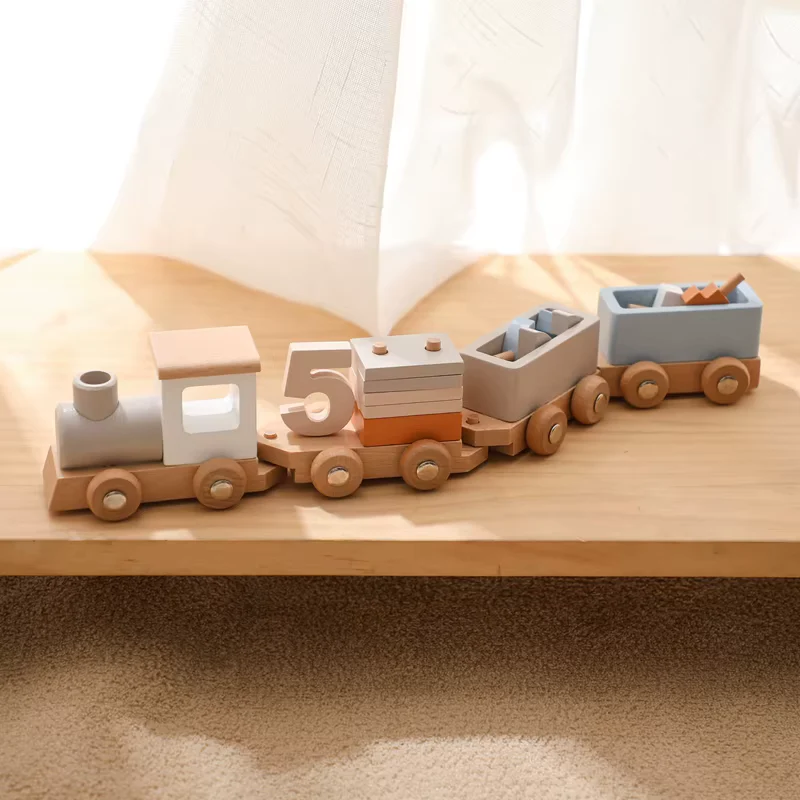 Train en bois | Anniv'Loco™