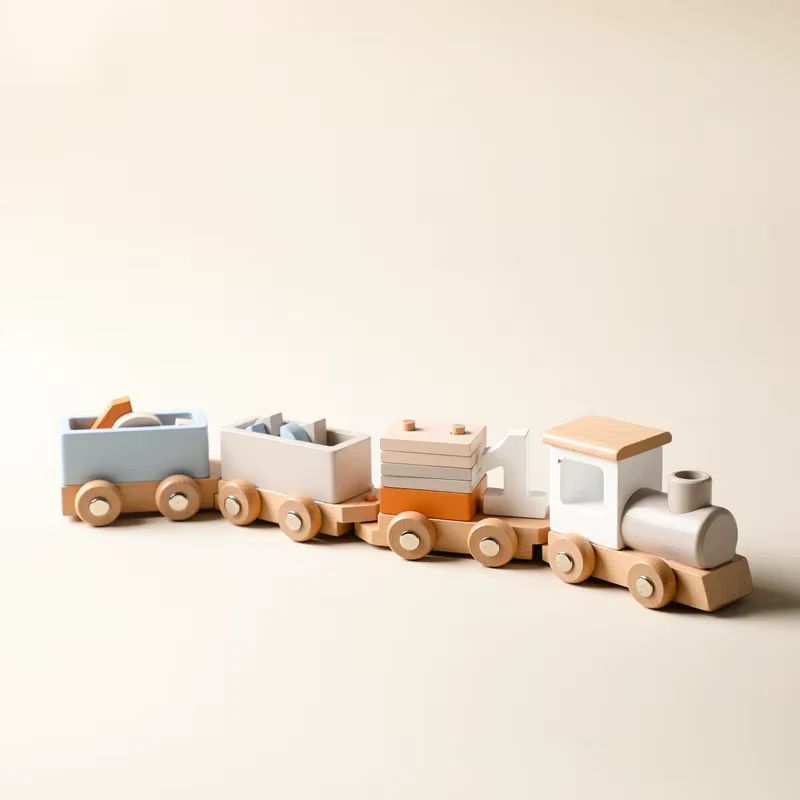 Train en bois | Anniv'Loco™