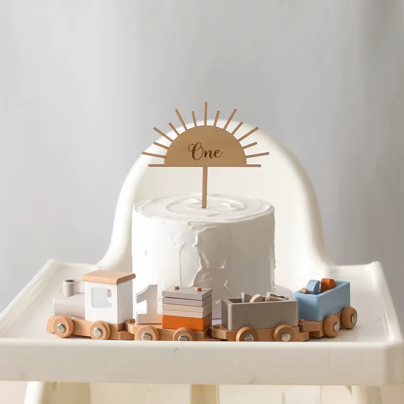 Train en bois | Anniv'Loco™