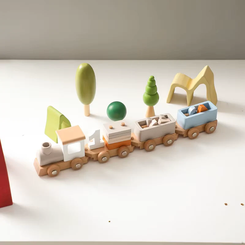 Train en bois | Anniv'Loco™