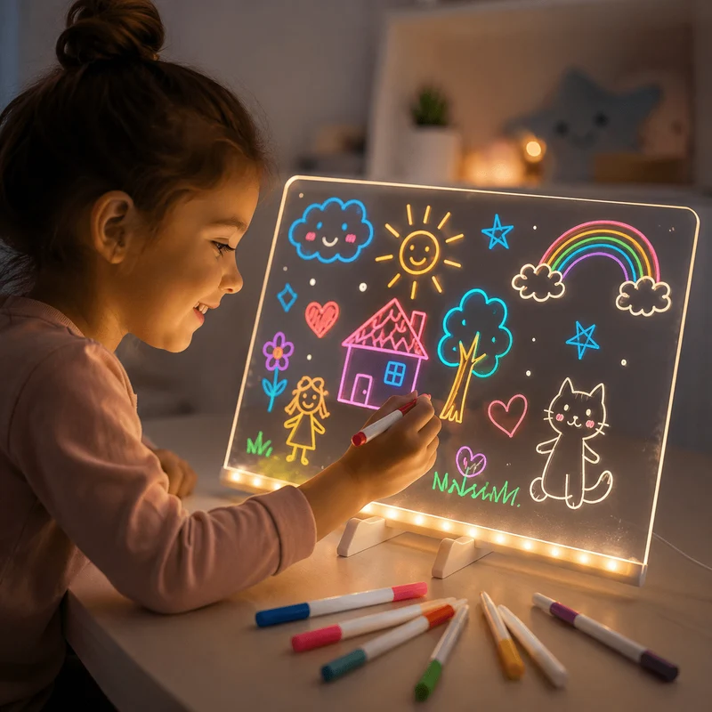 Ardoise Magique Lumineuse | LumiBoard™