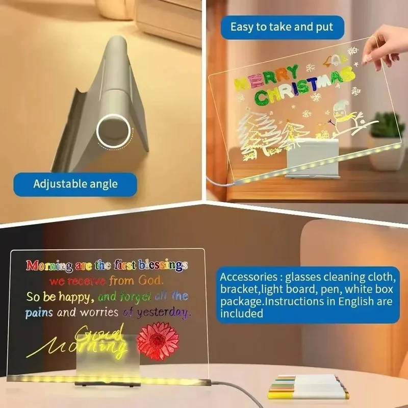 Ardoise Magique Lumineuse | LumiBoard™