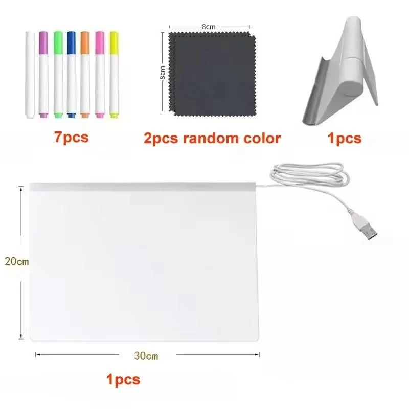 Ardoise Magique Lumineuse | LumiBoard™