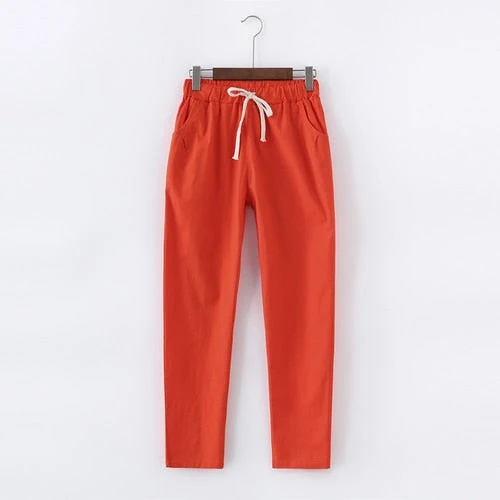 Pantalon Lin et Coton - Femme