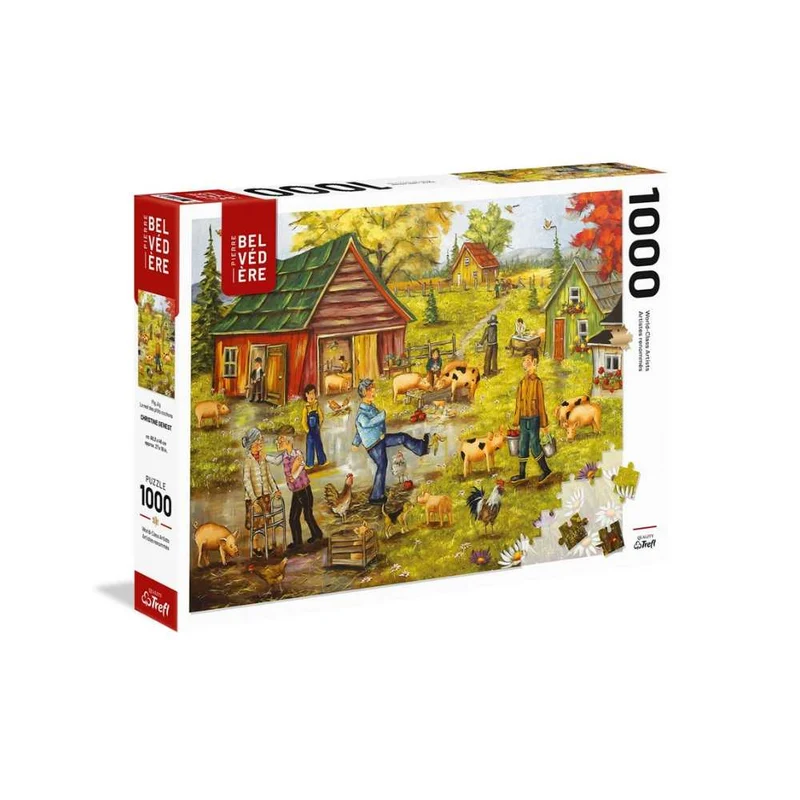Genest - Reel des p'tits cochons (1000 pcs)