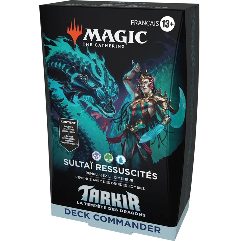 Lot de 5 Decks Commander Magic Tarkir