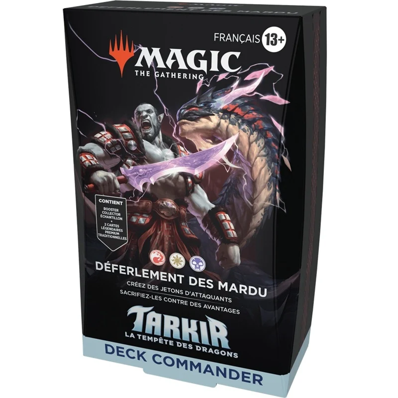 Lot de 5 Decks Commander Magic Tarkir