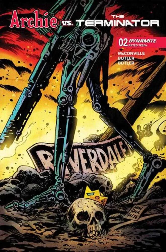 Archie contre le Terminator #2 Dynamite A Francavilla 11/04/2026