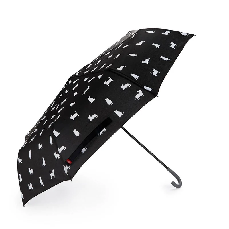 Parapluie Batumbrella – Balvi | Parapluie chauve-souris noir avec étui néoprène