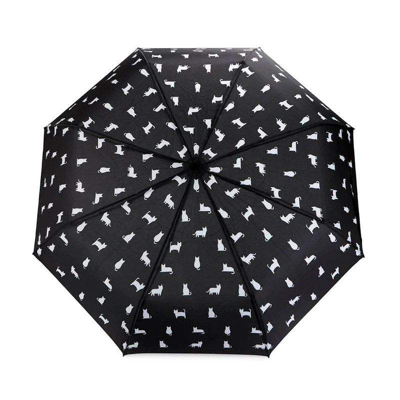 Parapluie Batumbrella – Balvi | Parapluie chauve-souris noir avec étui néoprène