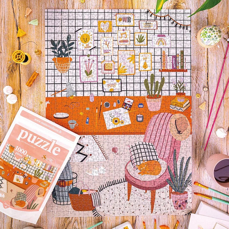 Puzzle 1000 pièces L'atelier Maison Joliette
